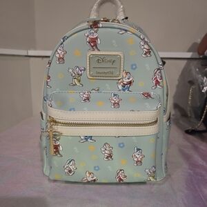 Loungefly Disney Dwarfs Mint Backpack